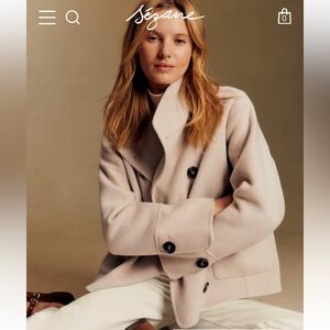 (NWOT) Sezane Merwin Coat